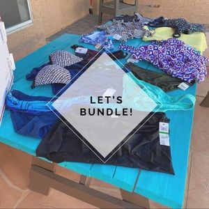 Bikini Bundle 14 Pieces Tops Bottoms (b50)